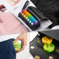 Waterproof Weekly Pill Container with Compartments